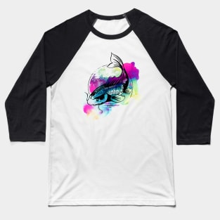 Koi Carp Baseball T-Shirt